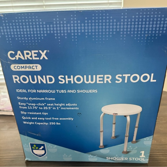 Other - Carex Compact Round Shower Stool